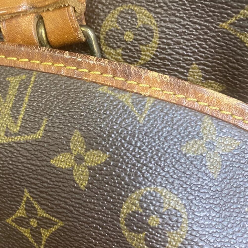 LOUIS VUITTON Logo Saumur 43 Shoulder Bag Monogram Leather Brown M42252 87YE479 - Picture 13 of 14